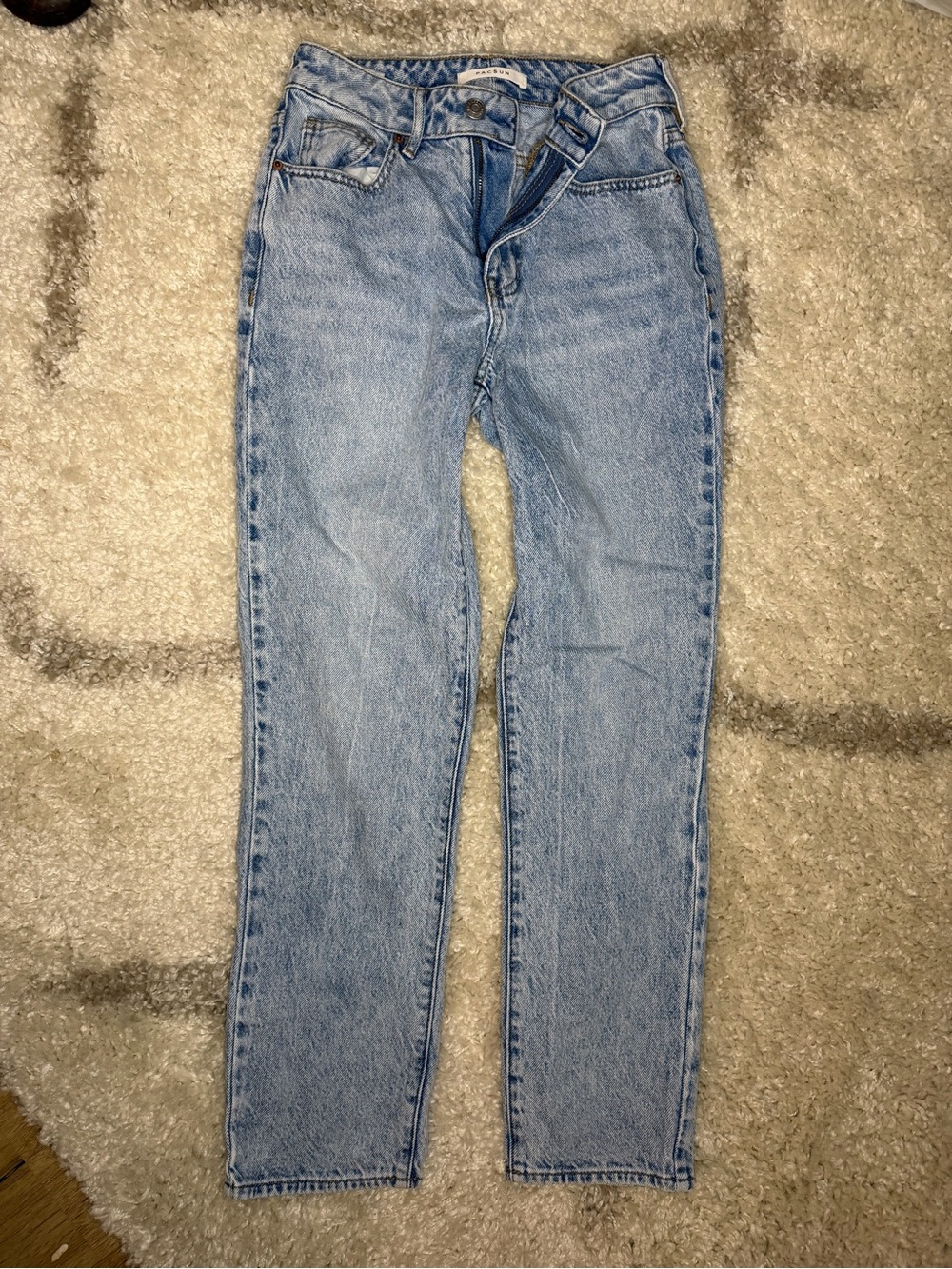PacSun Light Wash Straight Leg Jeans